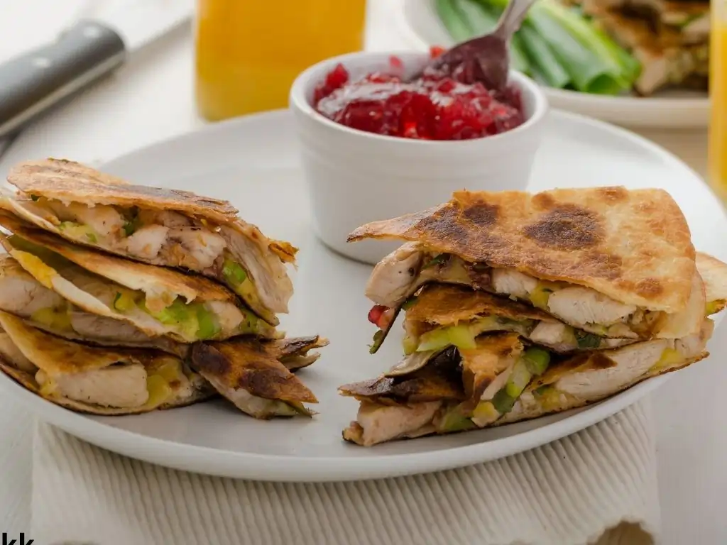 Turkey Bacon & Spinach Power Quesadilla