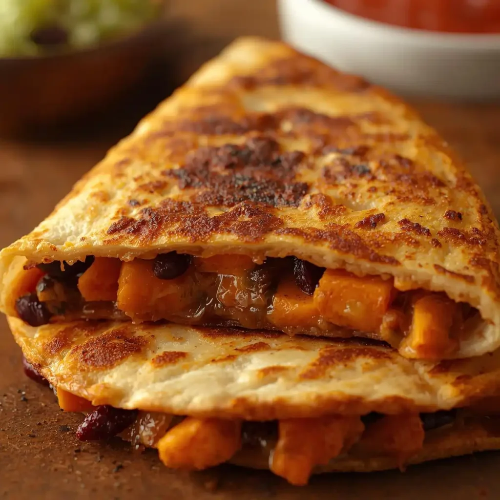 Sweet Potato & Black Bean Quesadilla